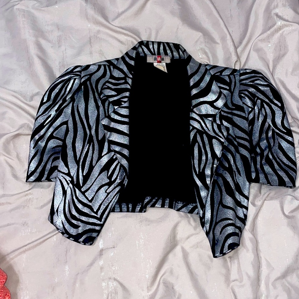 Crop blazer